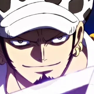 🍙-<< Trafalgar Law \\ @fckmne, Telegram Sticker