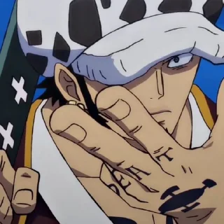 🍙-<< Trafalgar Law \\ @fckmne, Telegram Sticker