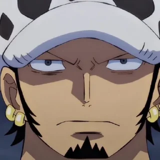🍙-<< Trafalgar Law \\ @fckmne, Telegram Sticker