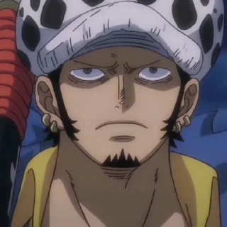 🍙-<< Trafalgar Law \\ @fckmne, Telegram Sticker