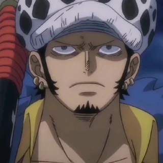 🍙-<< Trafalgar Law \\ @fckmne, Telegram Sticker