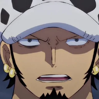 🍙-<< Trafalgar Law \\ @fckmne, Telegram Sticker