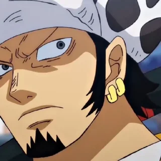 🍙-<< Trafalgar Law \\ @fckmne, Telegram Sticker