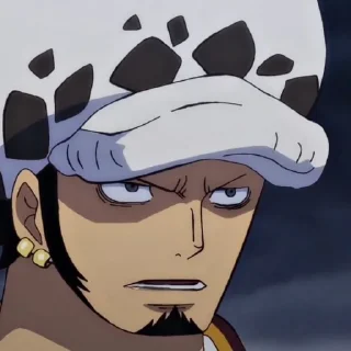 🍙-<< Trafalgar Law \\ @fckmne, Telegram Sticker