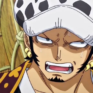 🍙-<< Trafalgar Law \\ @fckmne, Telegram Sticker