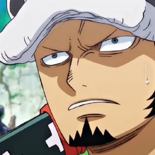 🍙-<< Trafalgar Law \\ @fckmne, Telegram Sticker