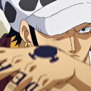 🍙-<< Trafalgar Law \\ @fckmne, Telegram Sticker