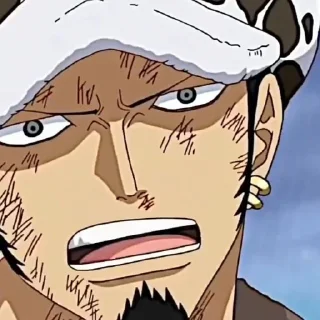 🍙-<< Trafalgar Law \\ @fckmne, Telegram Sticker