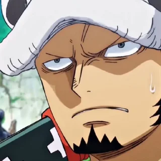 🍙-<< Trafalgar Law \\ @fckmne, Telegram Sticker