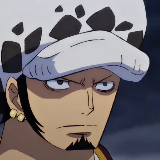 🍙-<< Trafalgar Law \\ @fckmne, Telegram Sticker