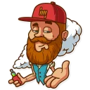 😏-True Vaper, Telegram Sticker