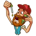 😨-True Vaper, Telegram Sticker