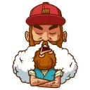 😤-True Vaper, Telegram Sticker