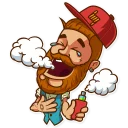 😂-True Vaper, Telegram Sticker