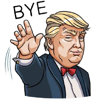 🖐-Trump Stickers, Telegram Sticker