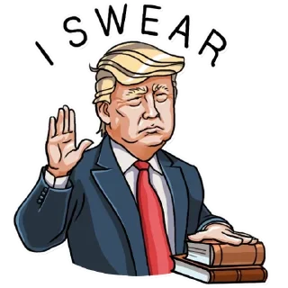 ✋-Trump Stickers, Telegram Sticker