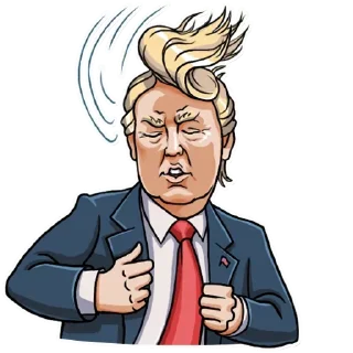 😎-Trump Stickers, Telegram Sticker