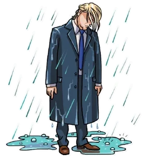 😢-Trump Stickers, Telegram Sticker