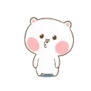 😊-TuaGom Puffy Bear, Telegram Sticker