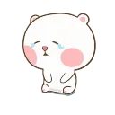 😭-TuaGom Puffy Bear, Telegram Sticker