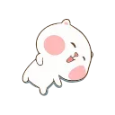 😌-TuaGom Puffy Bear, Telegram Sticker