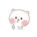 👌-TuaGom Puffy Bear, Telegram Sticker
