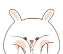 ☺️-TuaGom Rabbit, Telegram Sticker