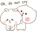 😢-TuaGom Rabbit, Telegram Sticker