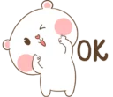 😊-TuaGom Rabbit, Telegram Sticker