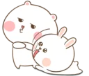 🤗-TuaGom Rabbit, Telegram Sticker