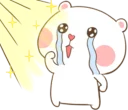 😭-TuaGom Rabbit, Telegram Sticker