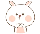 😬-TuaGom Rabbit, Telegram Sticker