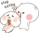 😠-TuaGom Rabbit, Telegram Sticker