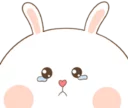 😢-TuaGom Rabbit, Telegram Sticker