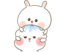 😩-TuaGom Rabbit, Telegram Sticker