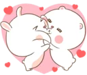 😘-TuaGom Rabbit, Telegram Sticker