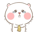 😢-TuaGom Rabbit, Telegram Sticker