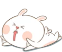 😢-TuaGom Rabbit, Telegram Sticker