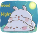 😴-TuaGom Rabbit, Telegram Sticker