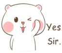 😜-TuaGom Rabbit, Telegram Sticker