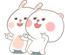😃-TuaGom Rabbit, Telegram Sticker