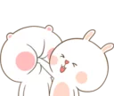 🤗-TuaGom Rabbit, Telegram Sticker