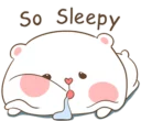 😴-TuaGom Rabbit, Telegram Sticker