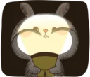 🔦-TuaGom Rabbit, Telegram Sticker