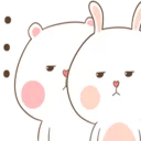 😒-TuaGom Rabbit, Telegram Sticker
