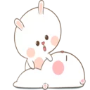 🙂-TuaGom Rabbit, Telegram Sticker