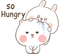 😋-TuaGom Rabbit, Telegram Sticker