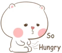 😔-TuaGom Rabbit, Telegram Sticker