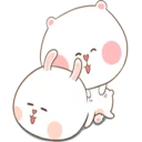 😌-TuaGom Rabbit, Telegram Sticker