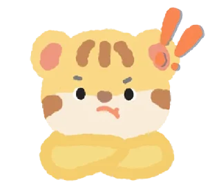 🦁-tigers! @gmoue, Telegram Sticker